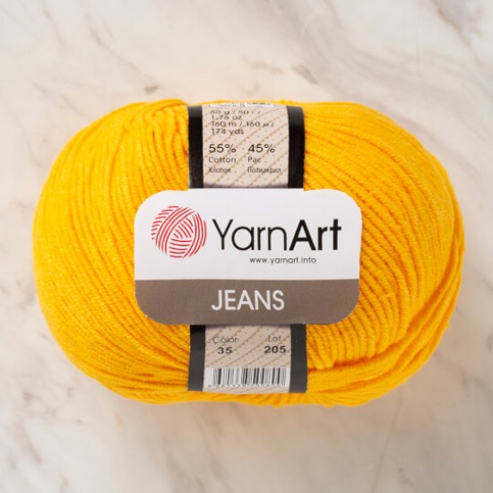 YarnArt Jeans Sarı 35