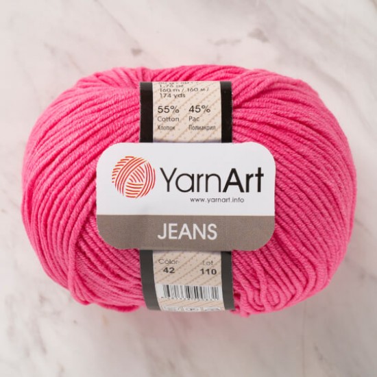 YarnArt Jeans Pembe 42