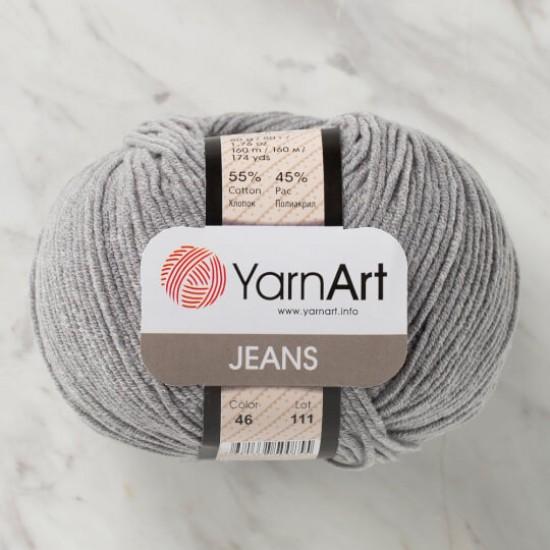 YarnArt Jeans Gri 46