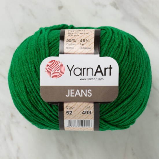 YarnArt Jeans Yeşil 52