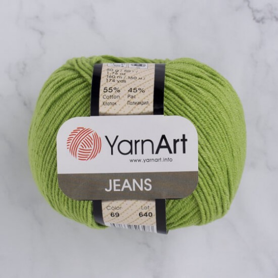 YarnArt Jeans Yeşil 69