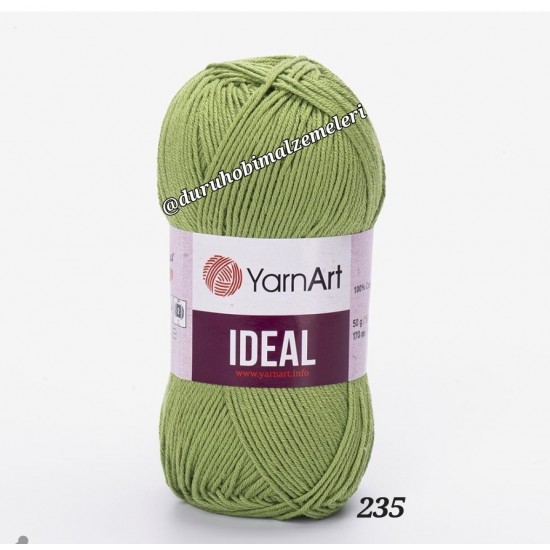 YarnArt İdeal Pastel Yeşil 235