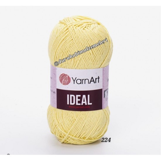 YarnArt İdeal 224 Açık Sarıı