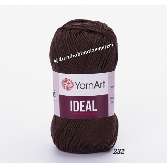 YarnArt İdeal 232 Kahve