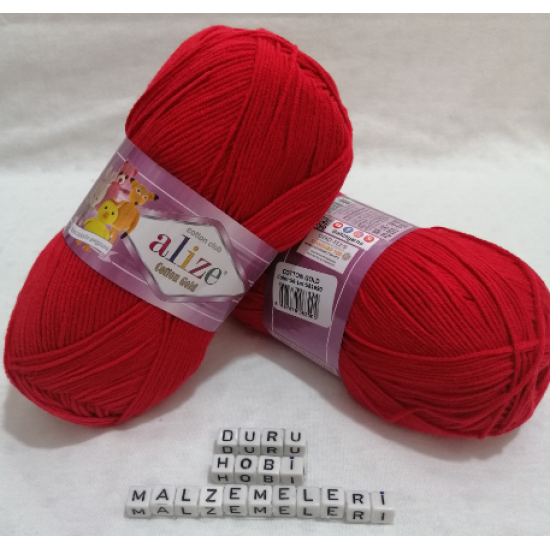 Alize Cotton Gold Kırmızı 56