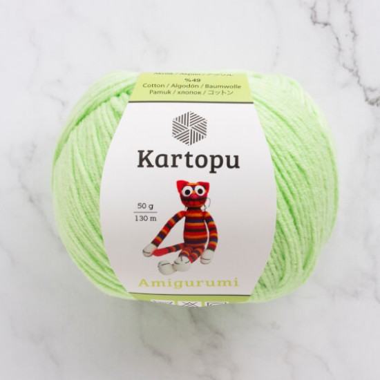 Kartopu Amigurumi Açık Yeşil K1437