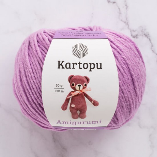 Kartopu Amigurumi Mor K1709