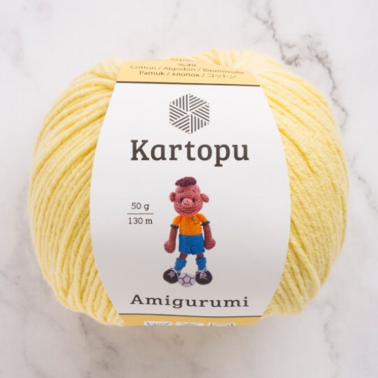 Kartopu Amigurumi Açık Sarı K331