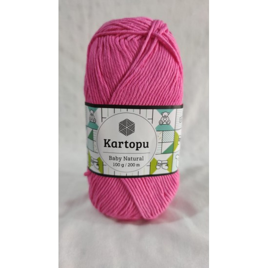 Kartopu Baby Naturel Pembe K257