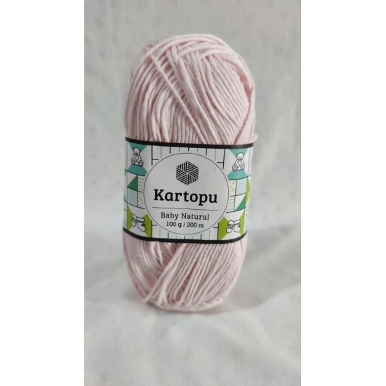 Kartopu Baby Naturel Pembe K699