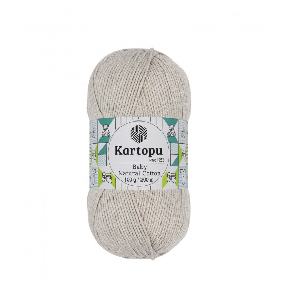 Kartopu Baby Naturel Cotton K4532