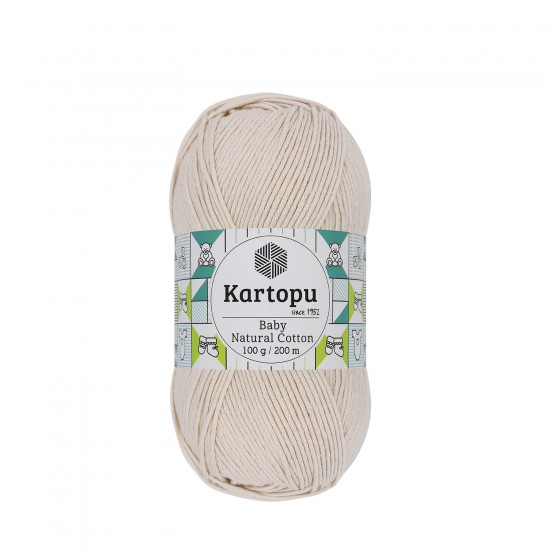 Kartopu Baby Naturel Cotton K793