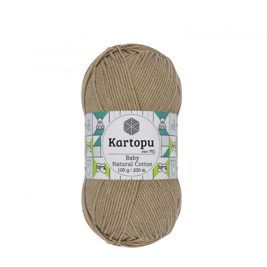 Kartopu Baby Naturel Cotton K837