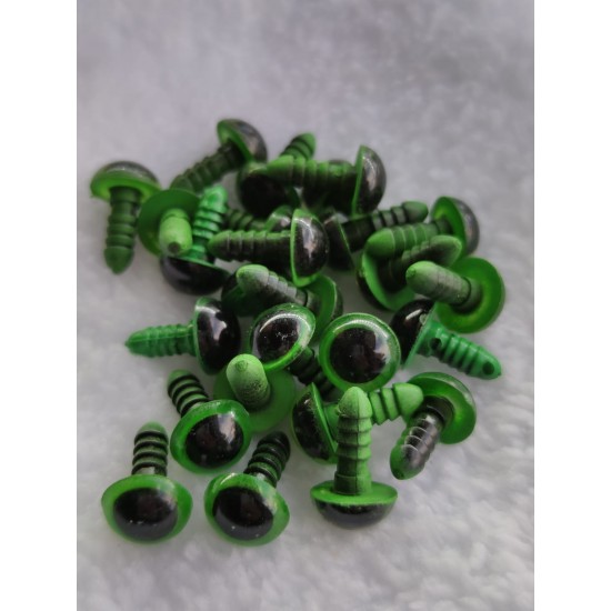 12 mm Renkli Göz Yeşil