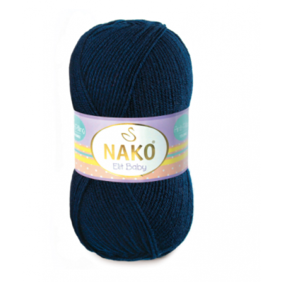 Nako Elit Baby (10094) Navy Rengi