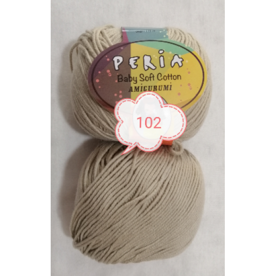 Peria Baby Soft Cotton Taş Rengi 102