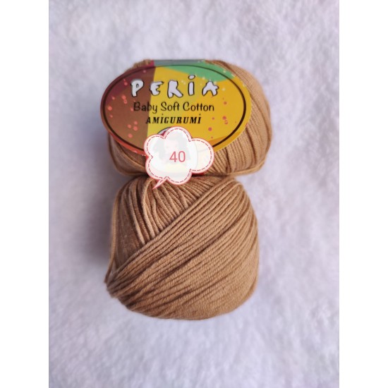 Peria Baby Soft Cotton Karamel 40