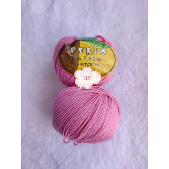 Peria Baby Soft Cotton Pembe 38