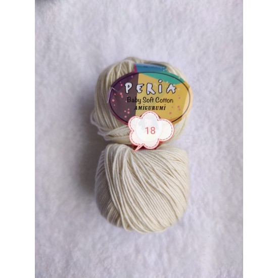 Peria Baby Soft Cotton Krem 18